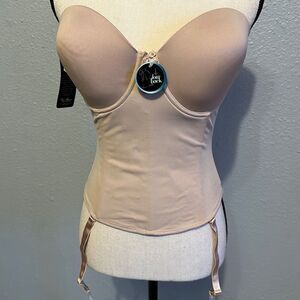 NEW Va Bien low back bustier size 34E